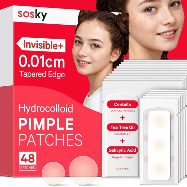 Sosky Pimple Patches for Face, FSA HSA Eligible