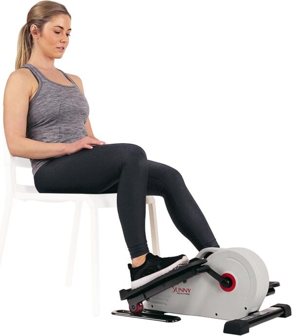 Sunny Health & Fitness Sitting Under Desk Elliptical Exerciser,