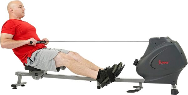 Sunny Health & Fitness Multi-Function Premium Magnetic Rowing Machine